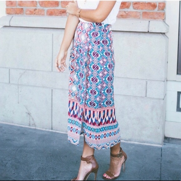 🆕HD PARIS│Olympia Silk Skirt by Anthropologie - Picture 3 of 9